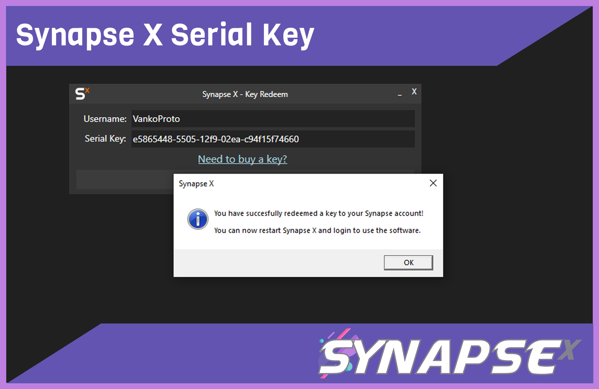 Synapse X Serial Key